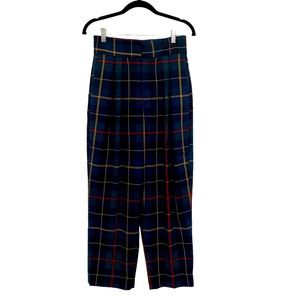 Urban Outfitters Plaid Elastic Waist Comfy Trousers Size: M